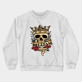 William Skull Wanted Crewneck Sweatshirt